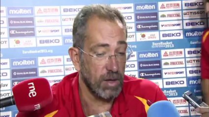 Eurobasket 2013 - Orenga: ''Nos ha costado encontrar el balón interior''