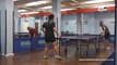 Table Tennis Lessons NYC Student Vs 2200 rated player