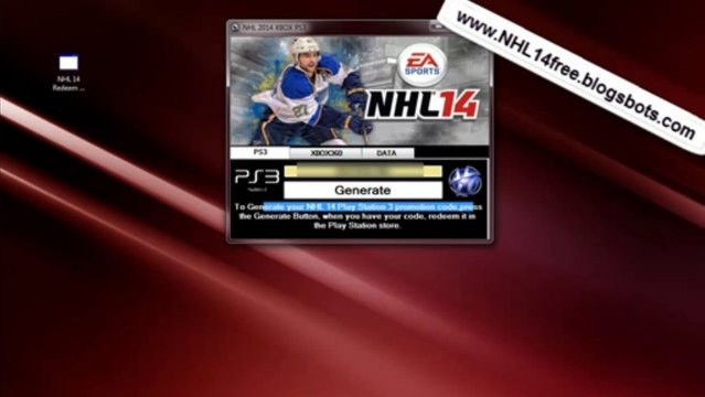 NHL 14 Crack + Redeem Code Generator Xbox 360 PS3
