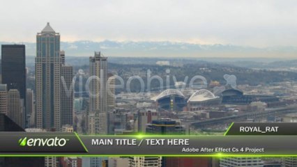 Lower Third Slide - After Effects Template