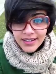 وقاحه بنت في الكيك سعوديه,, هذي هي تربية الليبرالي والعلماني والرافضي