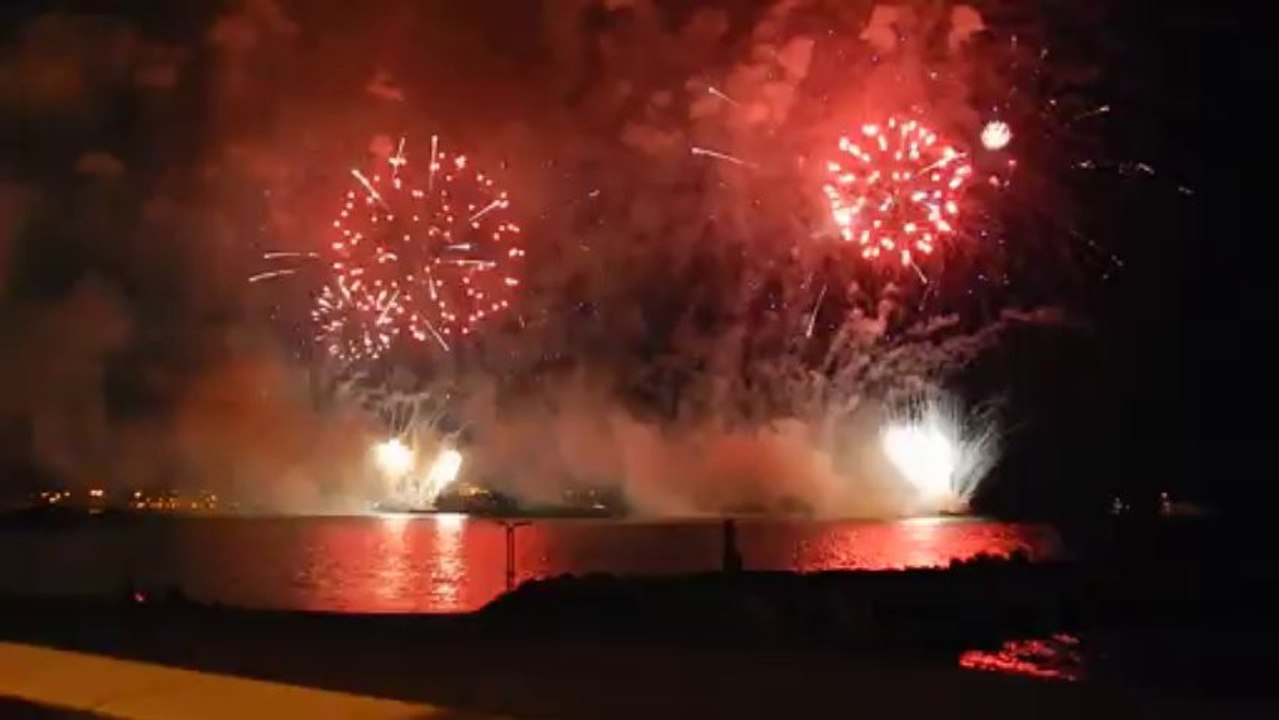 Feux d'artifice.