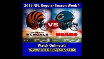 Watch Cincinnati Bengals vs Chicago Bears Live Streaming NFL Game Online