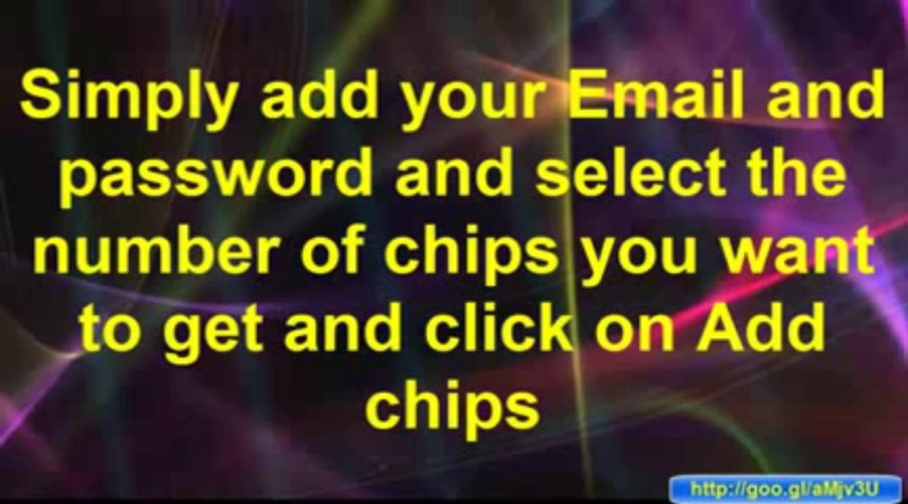 zynga poker chips generator Hack Cheat $ September - October 2013 Update [FREE Download]