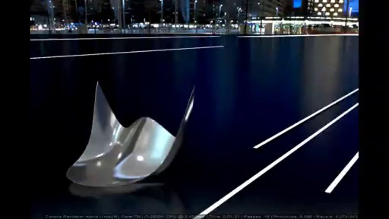 Test Animation 1280x720 HD max samples 12