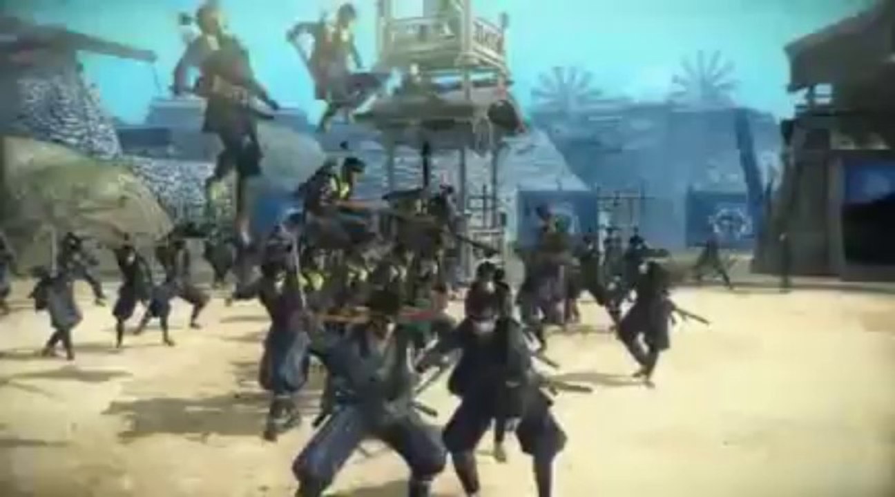 PS3 HD Sengoku Basara 4 Gameplay Trailer