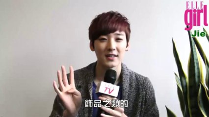 [中字] 120312 ELLE girl Japan-Kevin 專訪