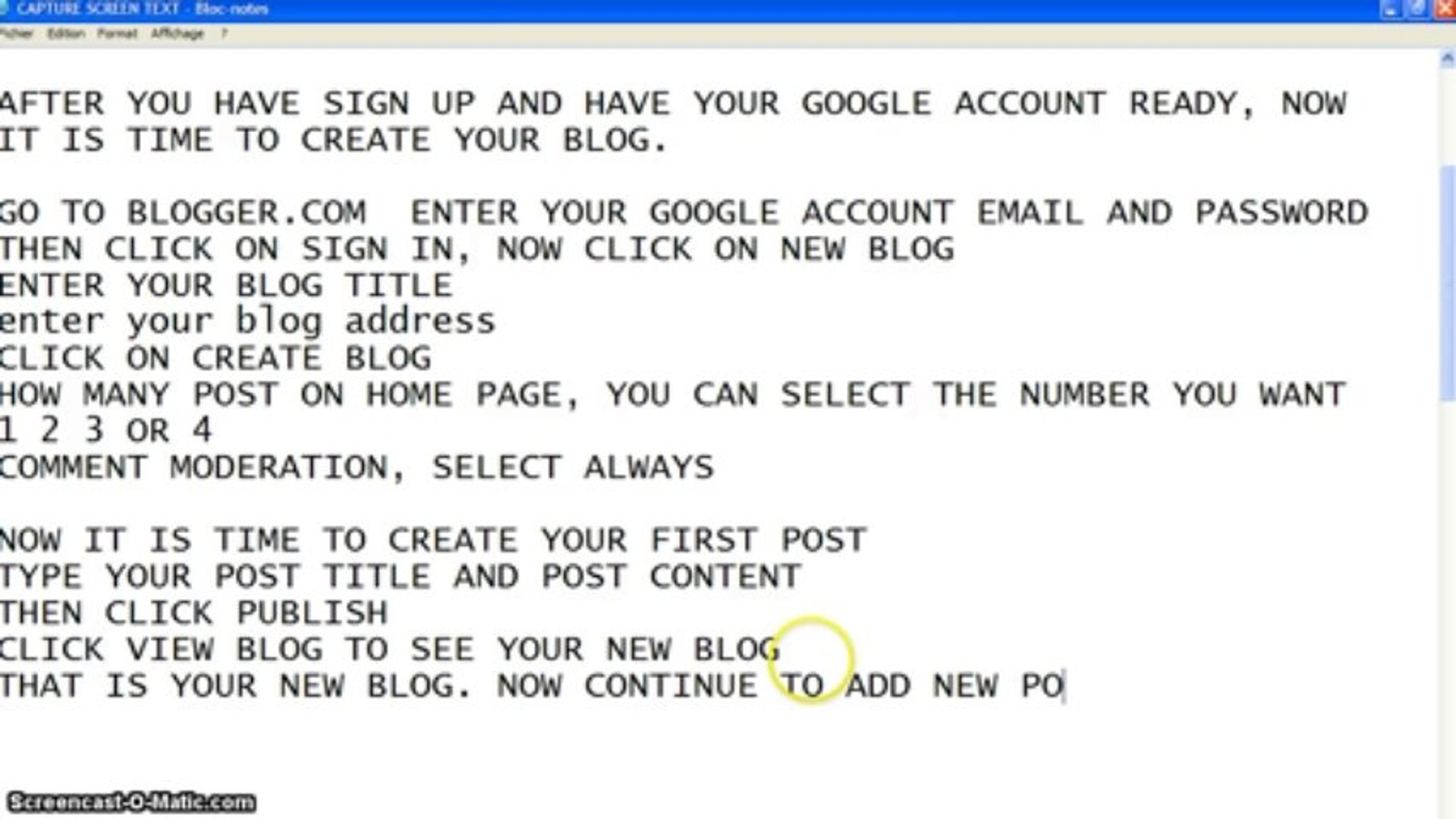 ⁣how to create a blog for free using blogger