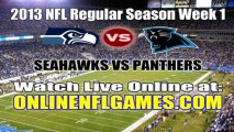Watch Seahawks vs Panthers Live Stream Online September 8, 2013