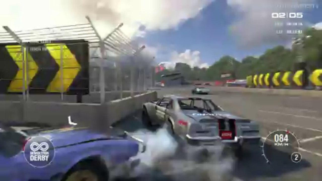 GRID 2 PC - Demolition Derby - Stadium Long