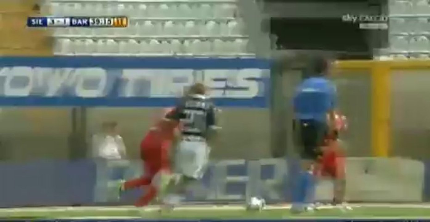 Gol Calderoni - Siena - Bari 3-1