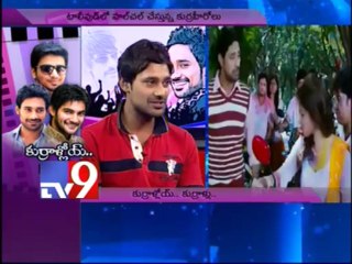 Actors Nikhil, Varun Sandesh and Adi in Tv9 Studio - Part 3