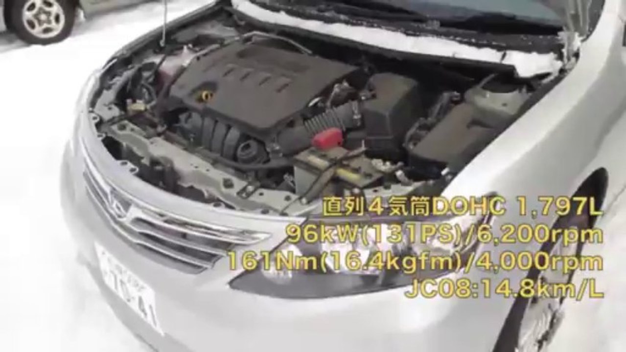 TOYOTA  ALLION 2012 года выпуска:Осмотр экстерьер и интерьер.