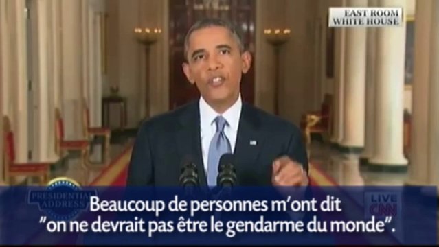 Ce qu'il faut retenir du discours d'Obama sur la Syrie
