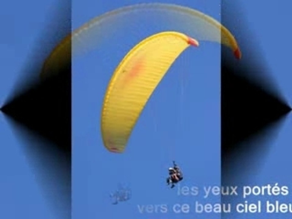 mon bapteme en parapente.