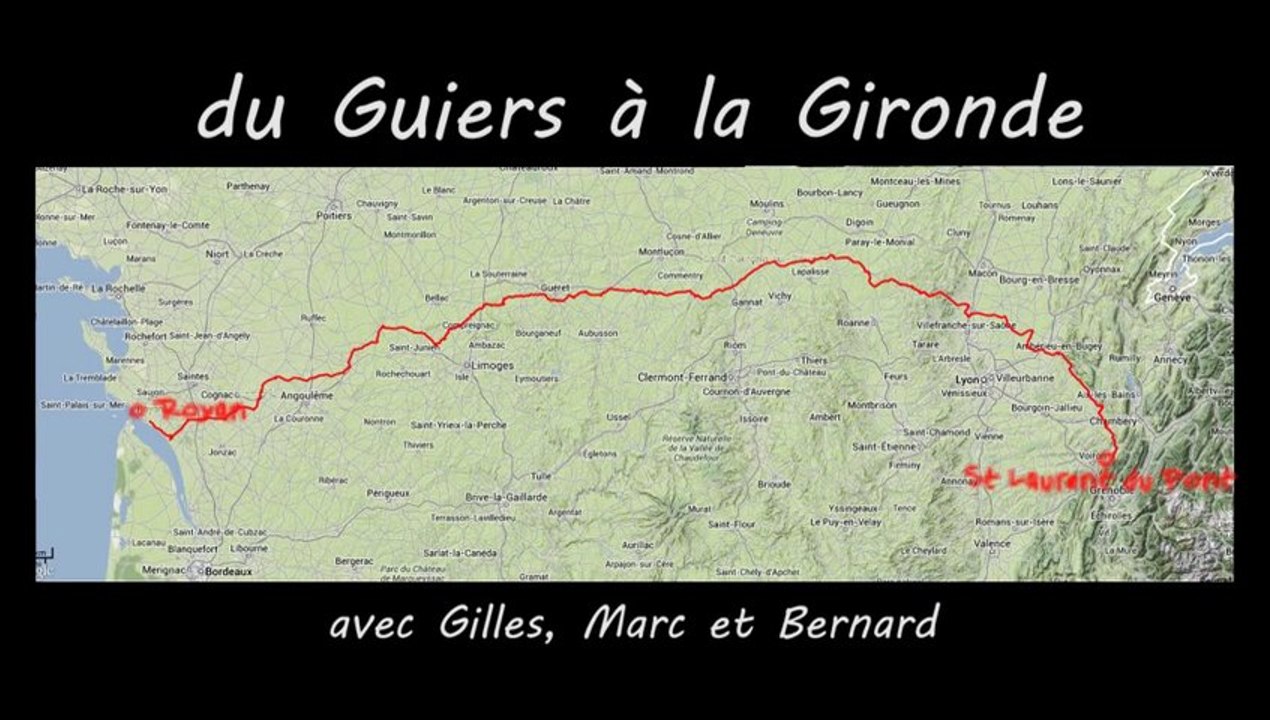 Rando vélo _ Du Guiers à la Gironde_