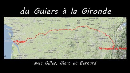 Rando vélo _ Du Guiers à la Gironde_