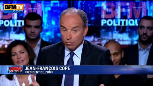 BFM Politique: l'After RMC, Jean-François Copé répond aux questions de Véronique Jacquier - 08/09