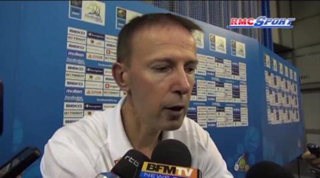 Euro de Basket / Collet rend hommage à Tony Parker - 08/09