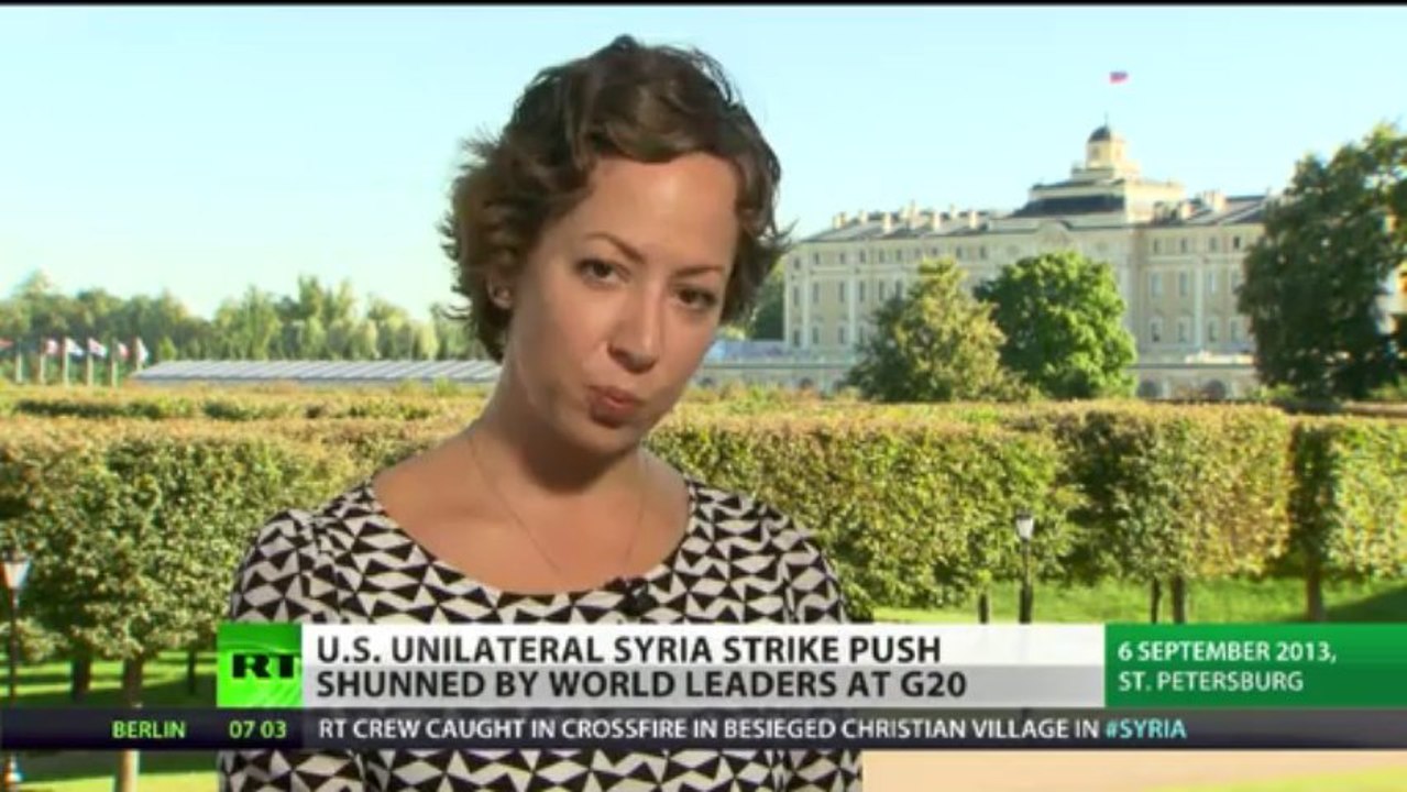 Divided They Stand  Syria split G20 as US beats drums of war