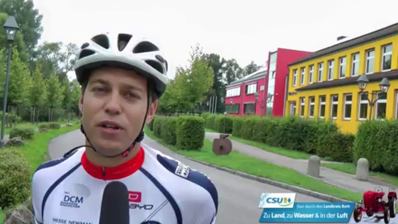 Wahlwerbespot der CSU im Landkreis Roth 'Zu Land, zu Wasser und in der Luft'