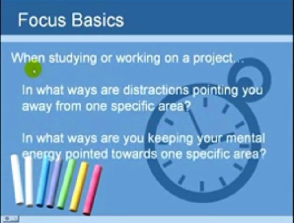 How to Concentrate on Studies 1