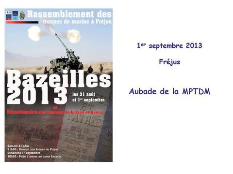 Aubade de la Musique principale des Troupes de marine