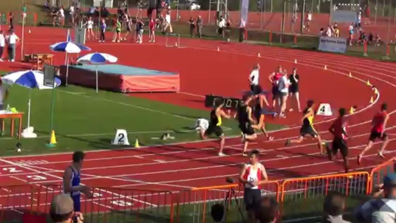 CS 2013 - 100m U20M - Demi-finale 2