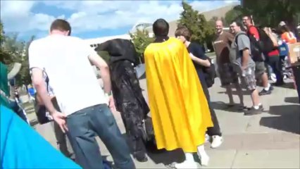 Downtown de Salt Lake City Camino a Comic-Con 2013