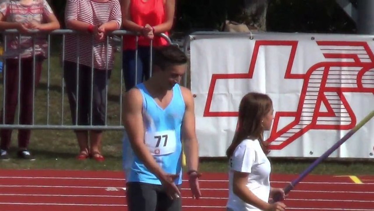 CS 2013 - Javelot U20M - Laurent Carron 56,55m