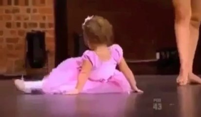 2 Two-Year-Old Girl Dancing