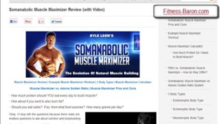 Fitness Baron Publishes Suite of Articles on the Somanabolic Muscle Maximizer Program