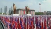 North Korea holds massive parade for its 65th birthday