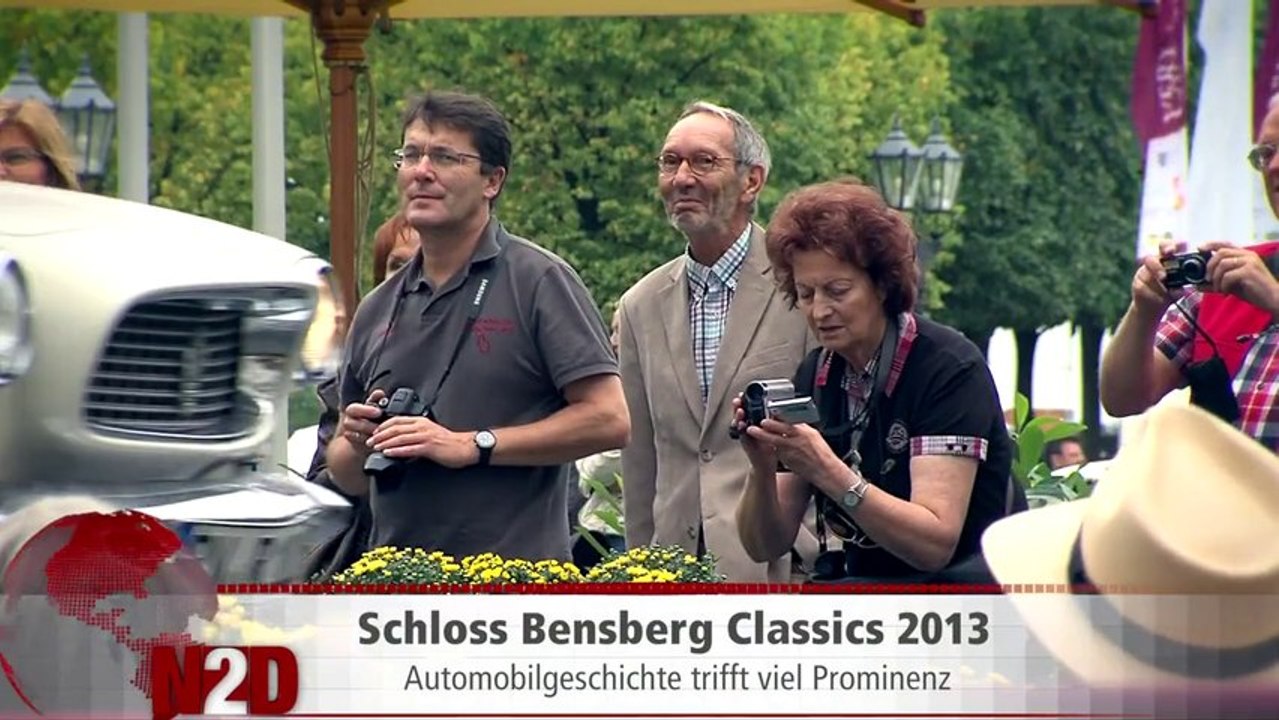 Schloss bensberg classics 2013: automobilgeschichte trifft prominenz
