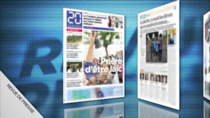 Revue de presse Unes 1ère - lundi 9 septembre