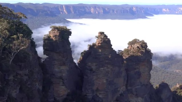 Australie-Cote Est: Les Superbers Blues Moutains.