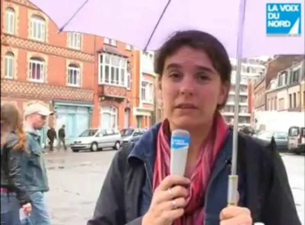 Braderie de Lille 2008 : la rue Gambetta désertée