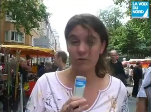 Braderie de Lille 2008 : sous la pluie, mais « à coeur vaillant...»
