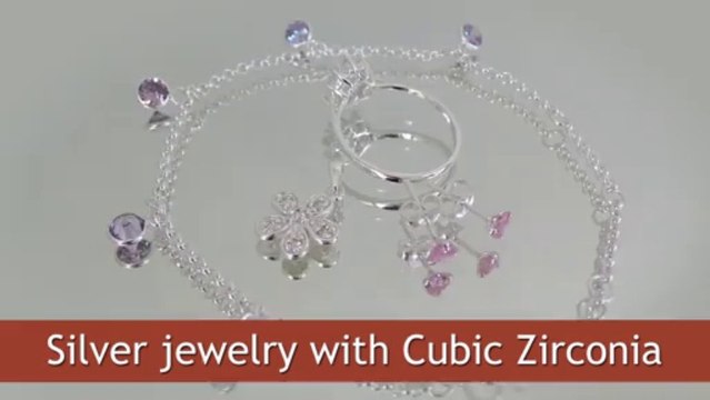 CZ Silver Jewelry Wholesale from Thailand Manufacturer