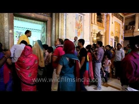 Packed inside the Birla Mandir like never before on Janmashtami