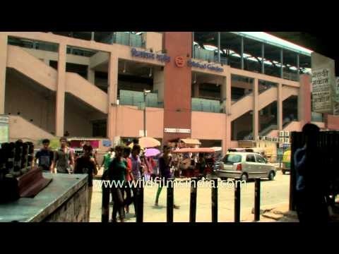 The always busy Dilshad Garden metro station