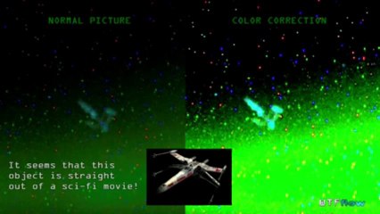 UFO .Alien Spacecraft .(archive iss). 09.2013