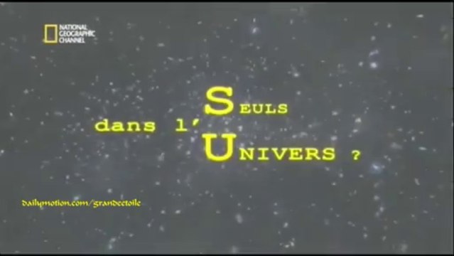 seuls dans l'univers ?
