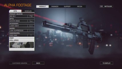 Battlefield 4 - Weapon Customization