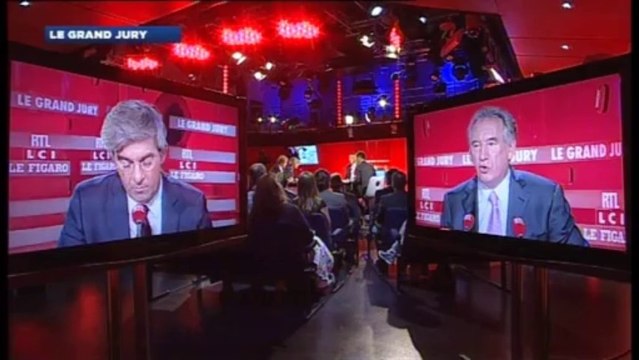 François Bayrou invité du Grand Jury du 8 septembre 2013