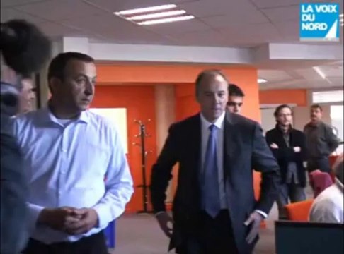 France Telecom : Stéphane Richard, nouveau numéro 2, à la rencontre des salariés à Lens