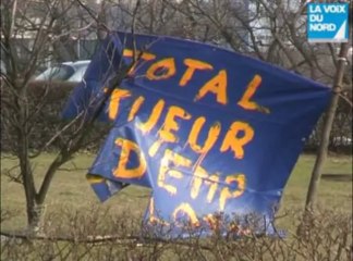 Les ouvriers de Total Dunkerque occupent leur usine