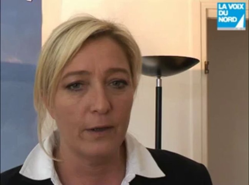 Marine Le Pen (FN) : « FN ou pas FN, Mme Létard est dans les choux »