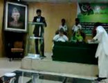 Shaheer Sialvi (ATI Pakistan) adressing students at KASHMIR & Balochistan seminar, ANJUMAN TALABA E ISLAM, anti-indian