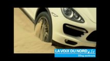 Le Porsche Cayenne Turbo dans les dunes